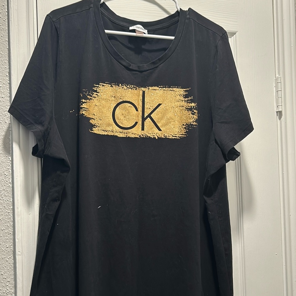 Black T shirt dress